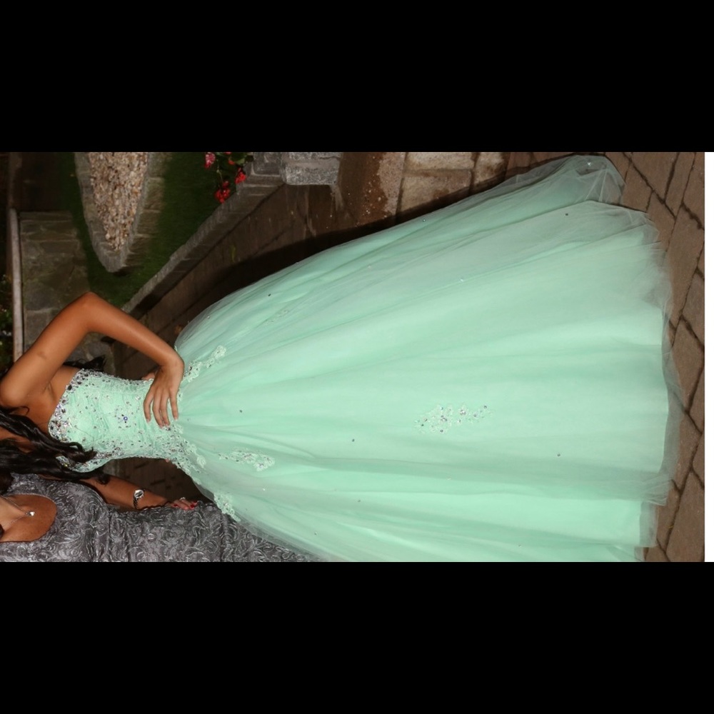SWEET 16 Dress sea foam green